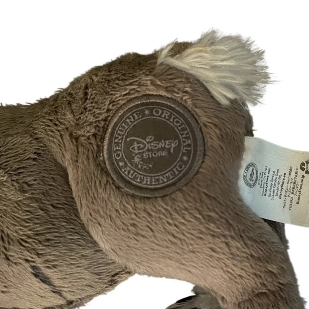 Disney Store Frozen Sven Reindeer Stuffed Animal Toy Brown Official 15